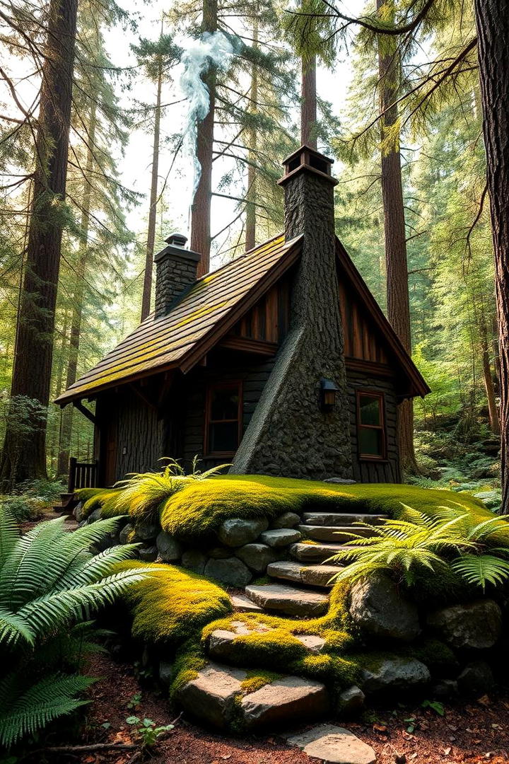 Secluded Woodland Cottage - 30 Rustic Tiny House Ideas