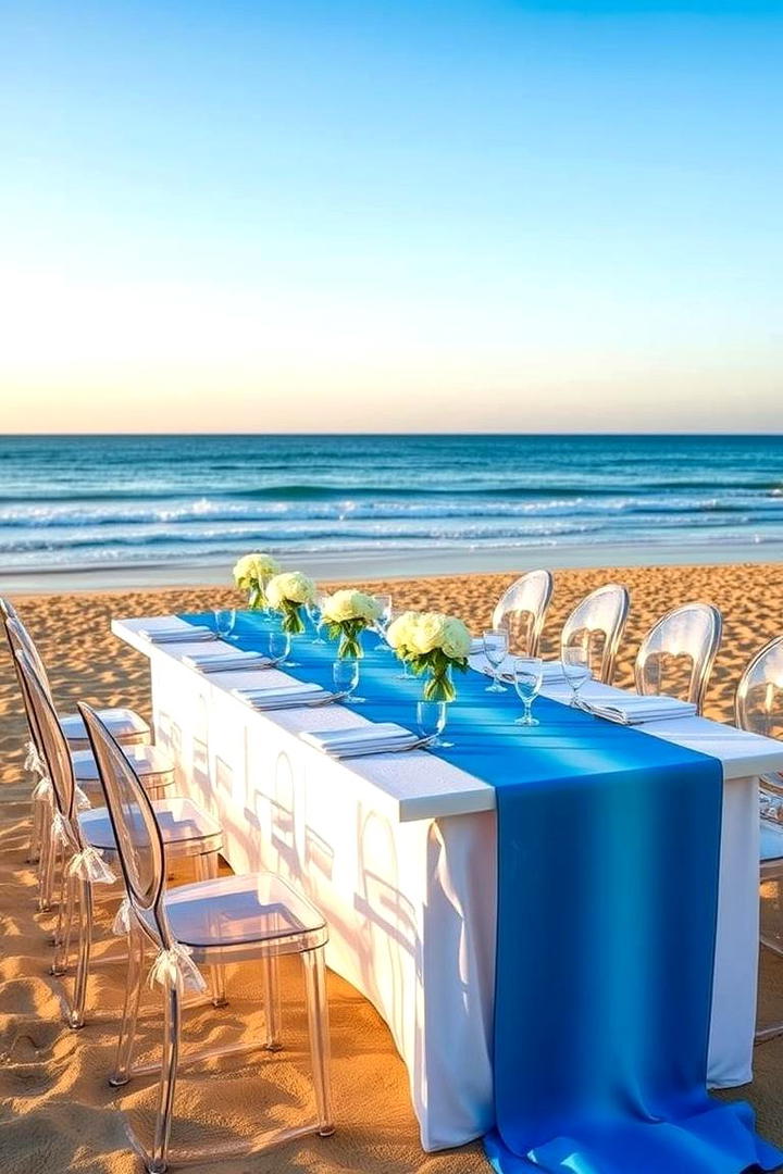 Serene Blue Horizon - 30 Blue Wedding Theme Ideas