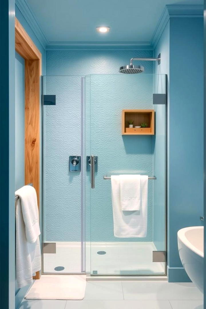 Serene Blue Retreat - 21 Bathroom Color Ideas