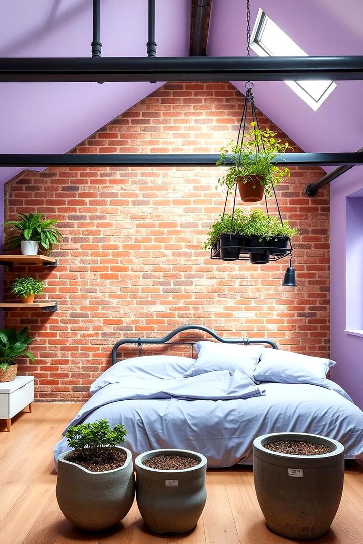 Serene Lavender Loft - 30 Purple Bedroom Ideas