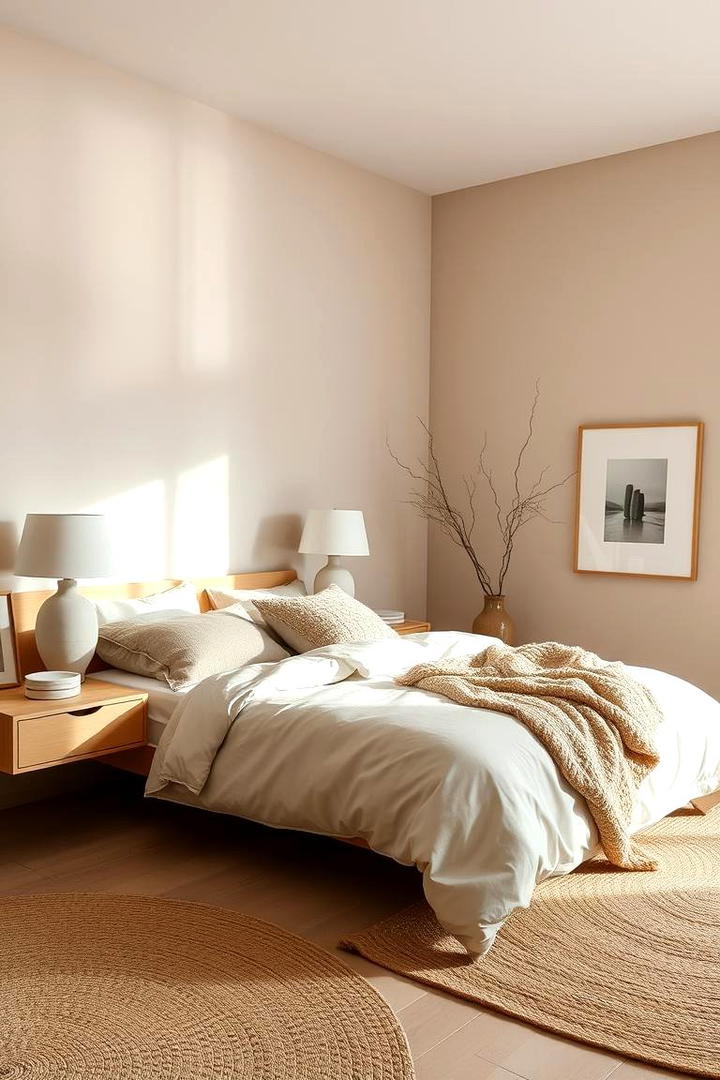 Serene Neutral Tones - 21 Bedroom Decor Ideas