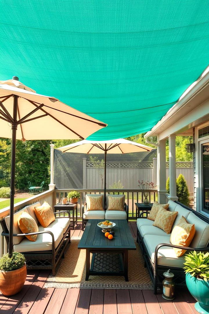 Shaded Relaxation Nook - 21 Back Porch Ideas