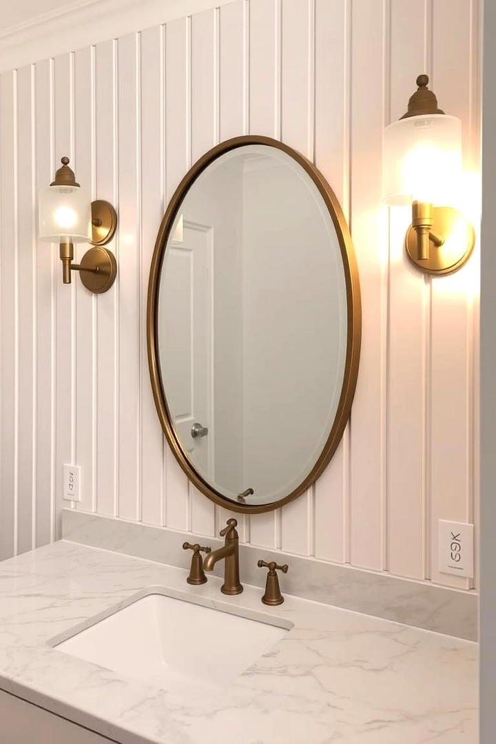 Shiplap Vanity Backdrop - 21 shiplap bathroom ideas