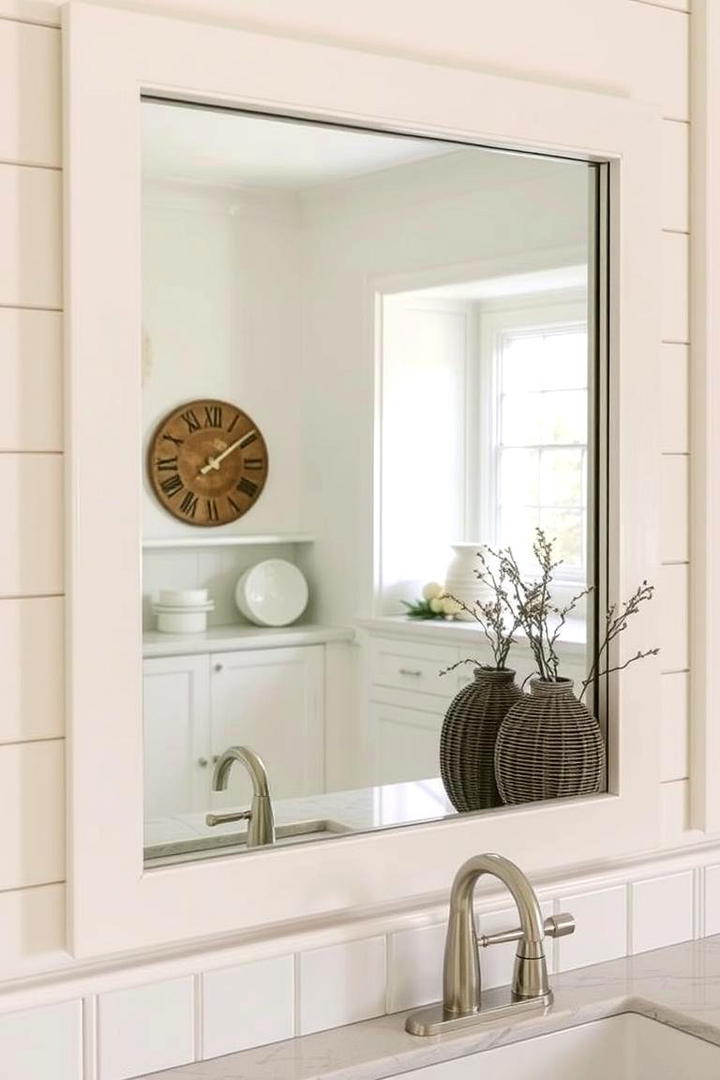 Shiplap Wainscoting Around Mirrors - 21 shiplap bathroom ideas