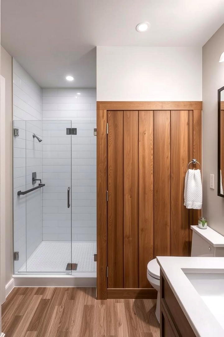 Shiplap as a Zone Divider - 21 shiplap bathroom ideas