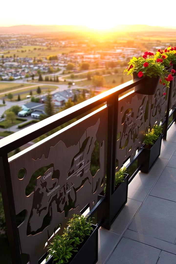 Signature Deck Rail Installations - 30 Metal Deck Railing Ideas