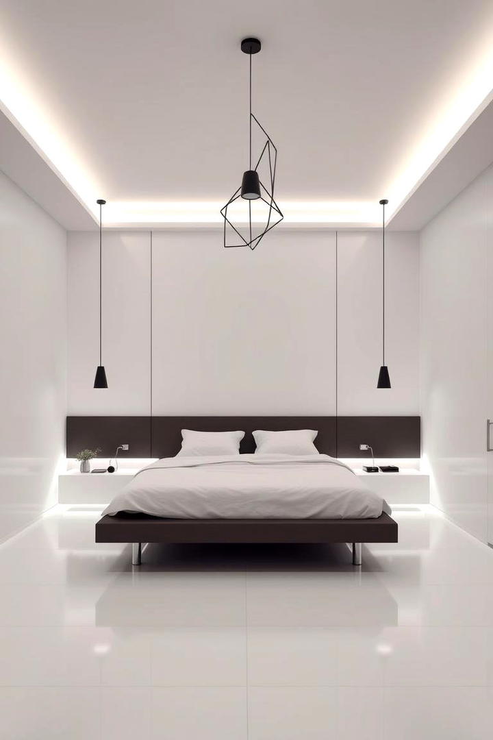 Sleek Contemporary Design - 21 White Bedroom Ideas