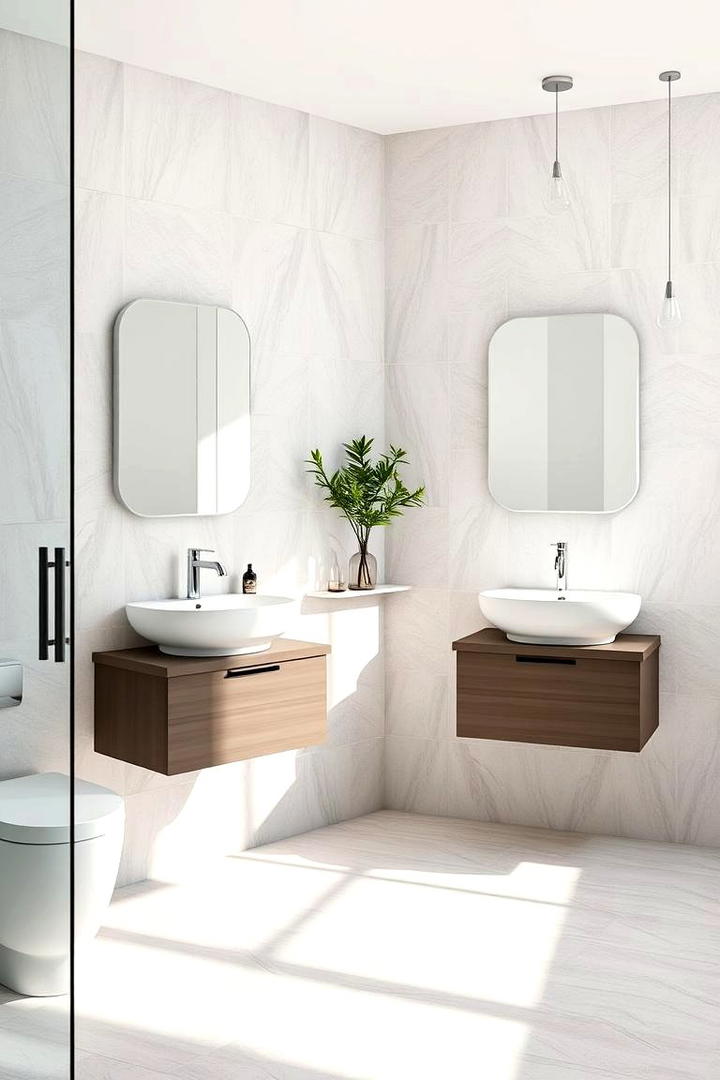 Sleek Contemporary Design - 21 luxury bathroom ideas