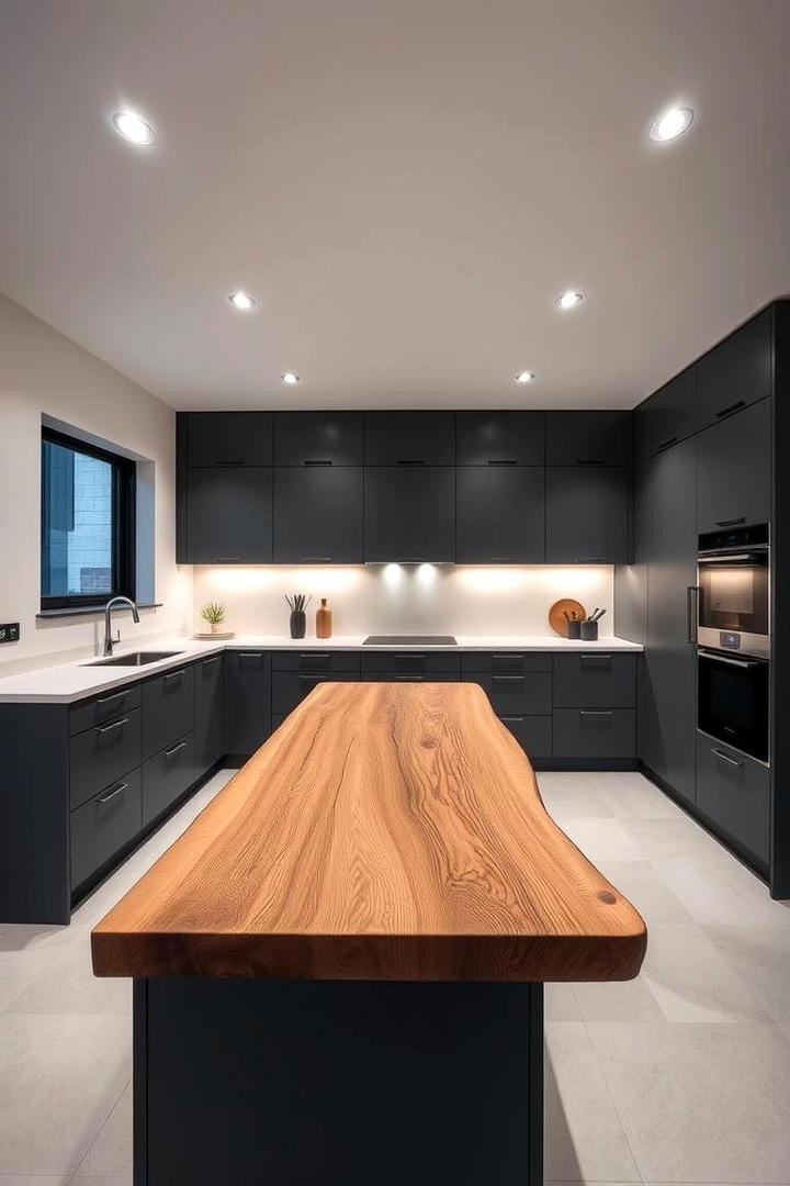 Sleek Minimalist Style - 30 Kitchens Without Upper Cabinets