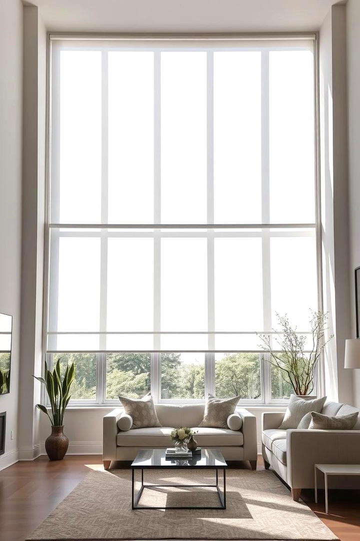 Sleek Window Treatments for a Clean Look - 30 Minimalist Decorating Ideas