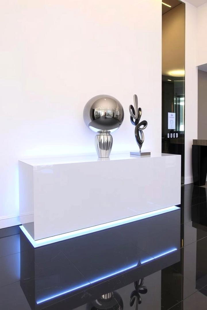 Sleek and Modern - 30 Console Table Decor Ideas