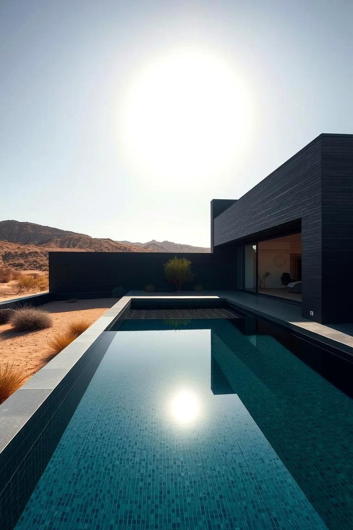 Sleek and Simple Black Brick Villa - 30 Black Brick House Exteriors