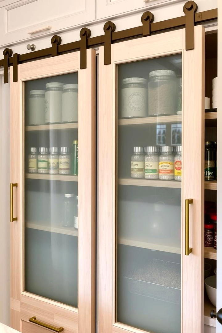 Sliding Door Cabinets - 30 Tiny House Storage Ideas