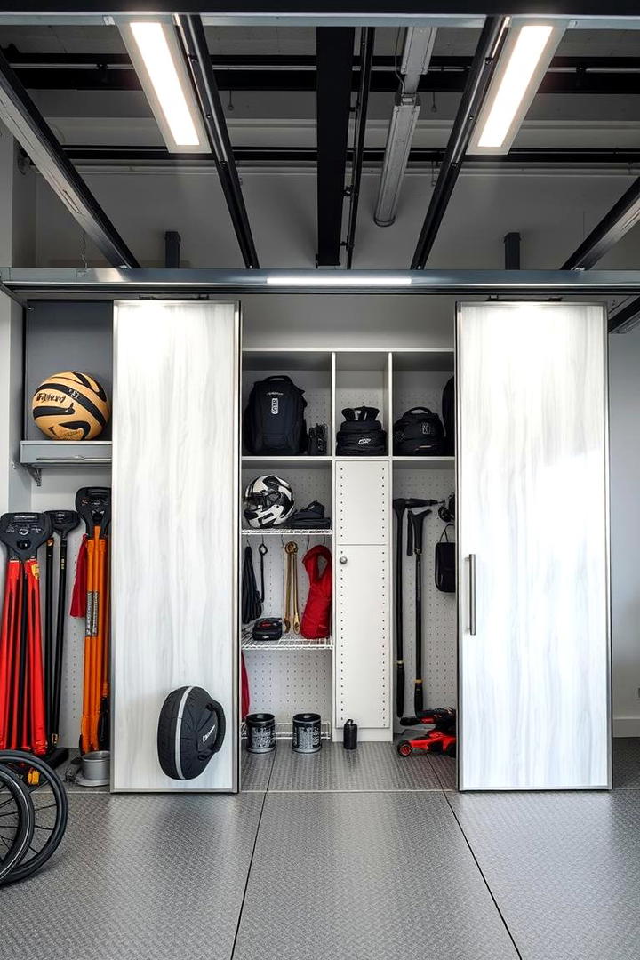 Sliding Storage Systems for Streamlined Access - 21 Garage Storage Ideas