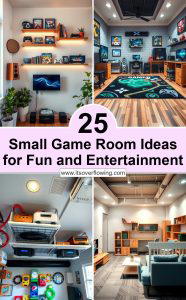 25 Small Game Room Ideas for Fun and Entertainment