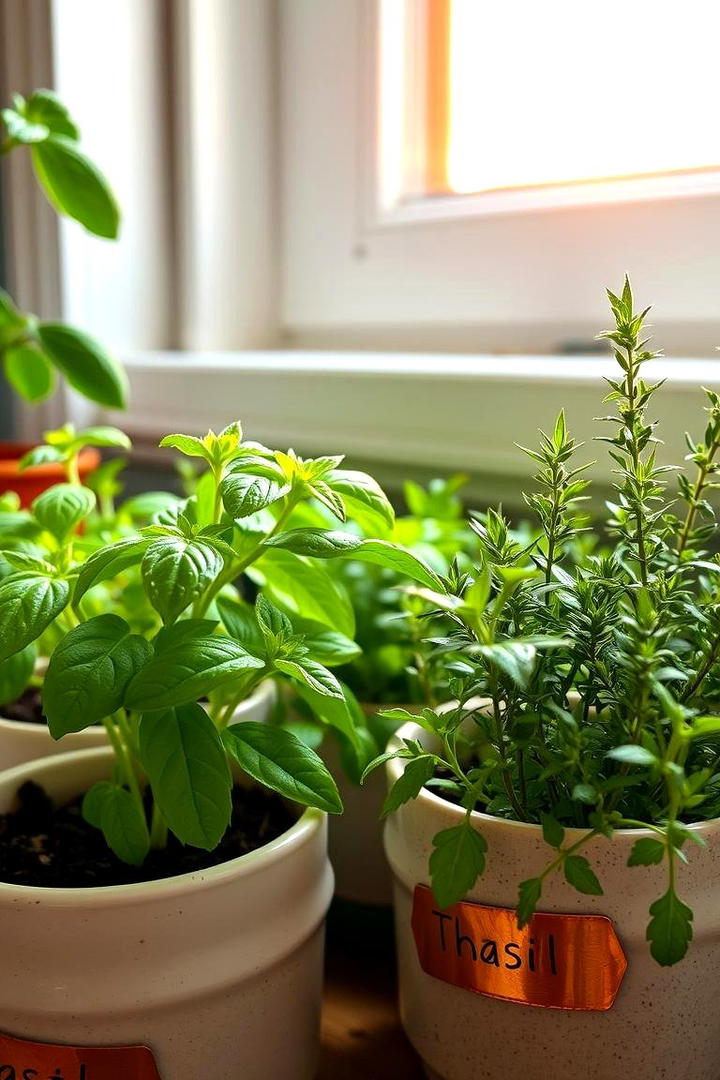 Small Herb Garden Installation - 21 Small Kitchen Ideas on a Budget