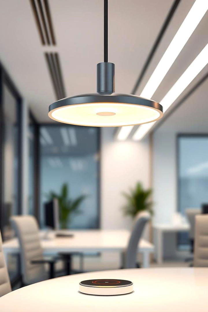 Smart Desk Lamp with Charging - 30 Desk Decor Ideas