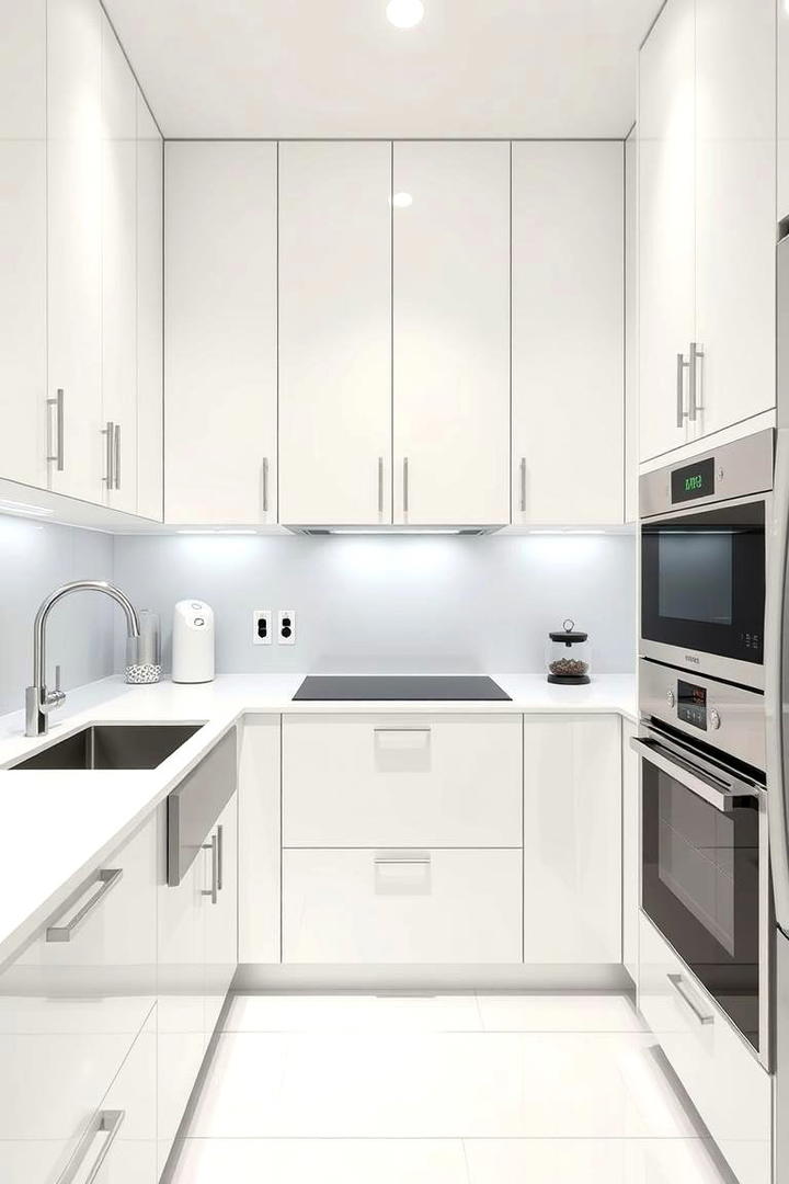 Smart Kitchen with White Appliances - 21 Kitchen With White Appliances Ideas