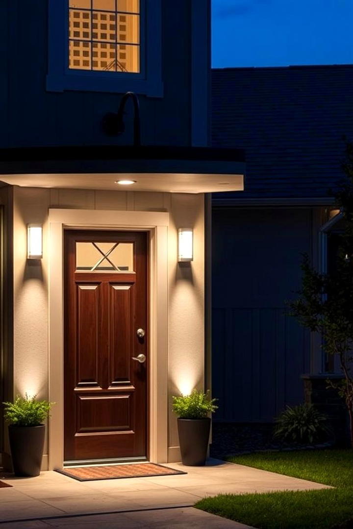 Smart Sensor Lighting - 21 Entryway Lighting Ideas