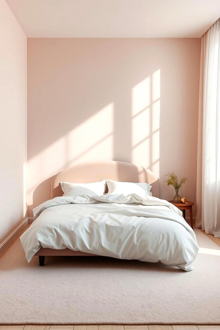 Soft Color Schemes - 21 Minimalist Bedroom Ideas