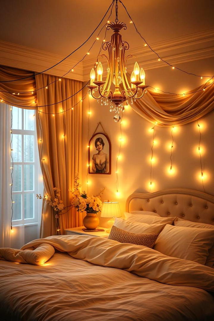 Soft Dreamy Lighting - 17 romantic bedroom ideas