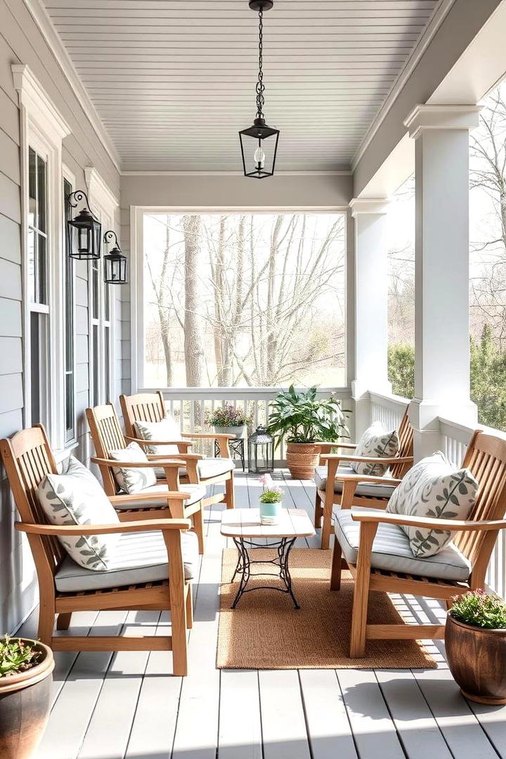 Soft Gray for Subtle Sophistication - 17 Porch Paint Colors