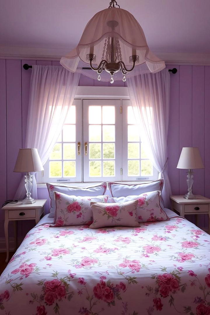 Soft Lavender Ambiance - 21 Bedroom Paint Colors