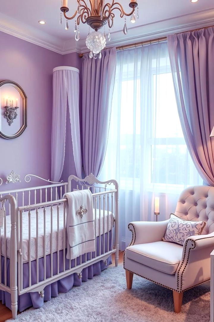 Soft Lavender - 30 Nursery Color Ideas