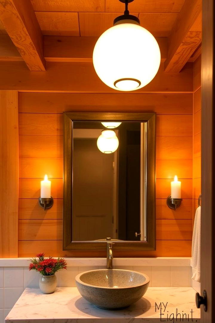 Soft Lighting Schemes - 30 Cottage Bathroom Ideas