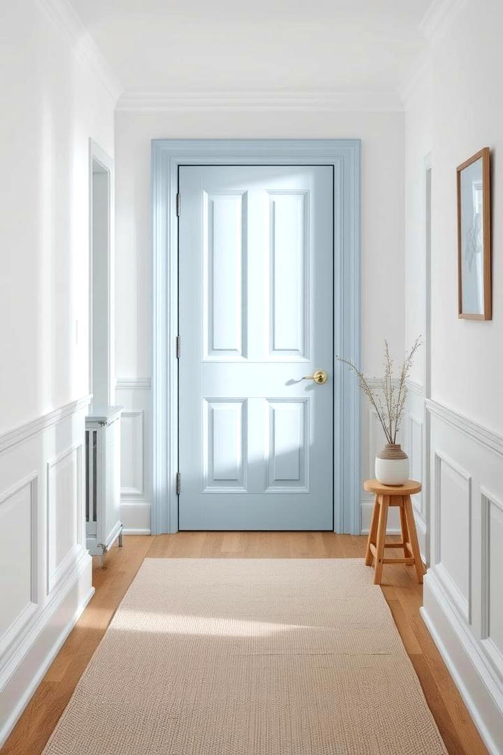 Soft Pastel Blue - 30 Interior Door Color Ideas