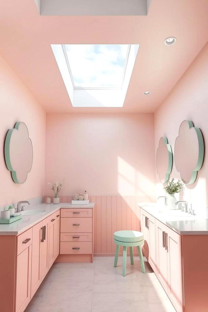 Soft Pastel Facial Room - 30 Facial Room Ideas