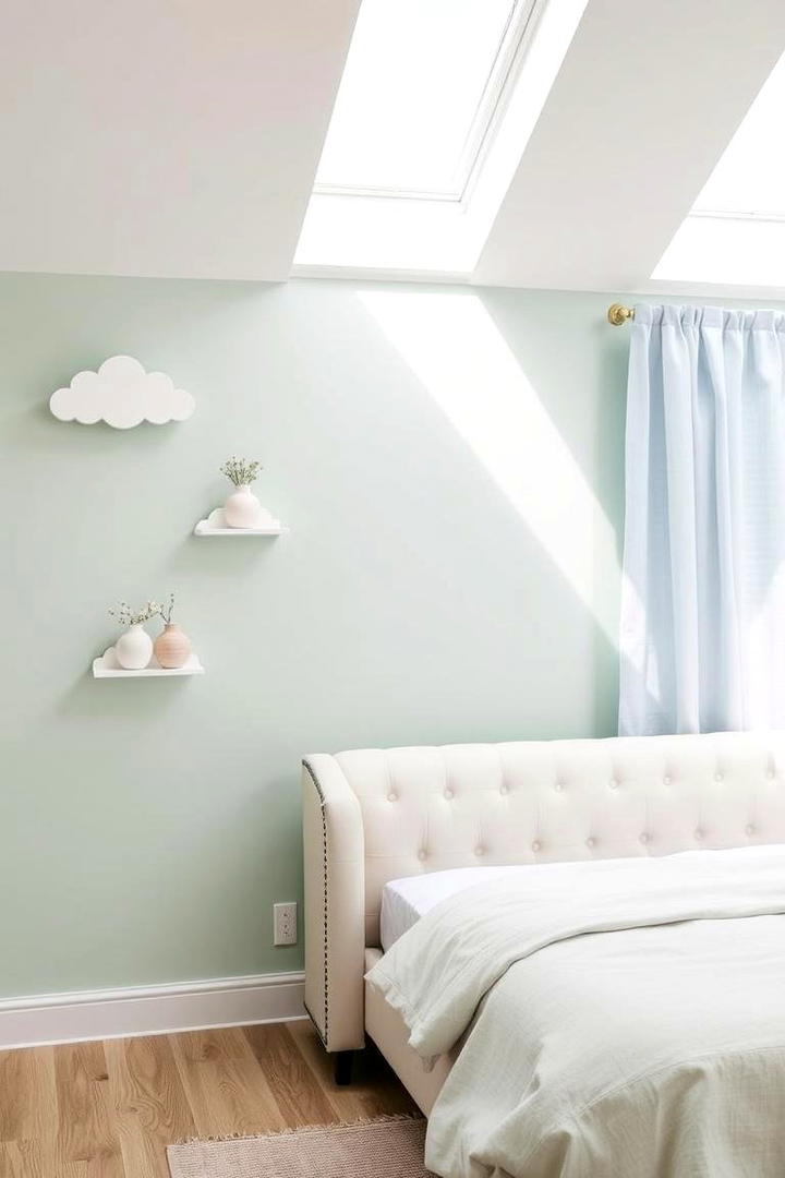 Soft Pastel Hues - 21 Bedroom Wall Decor Ideas