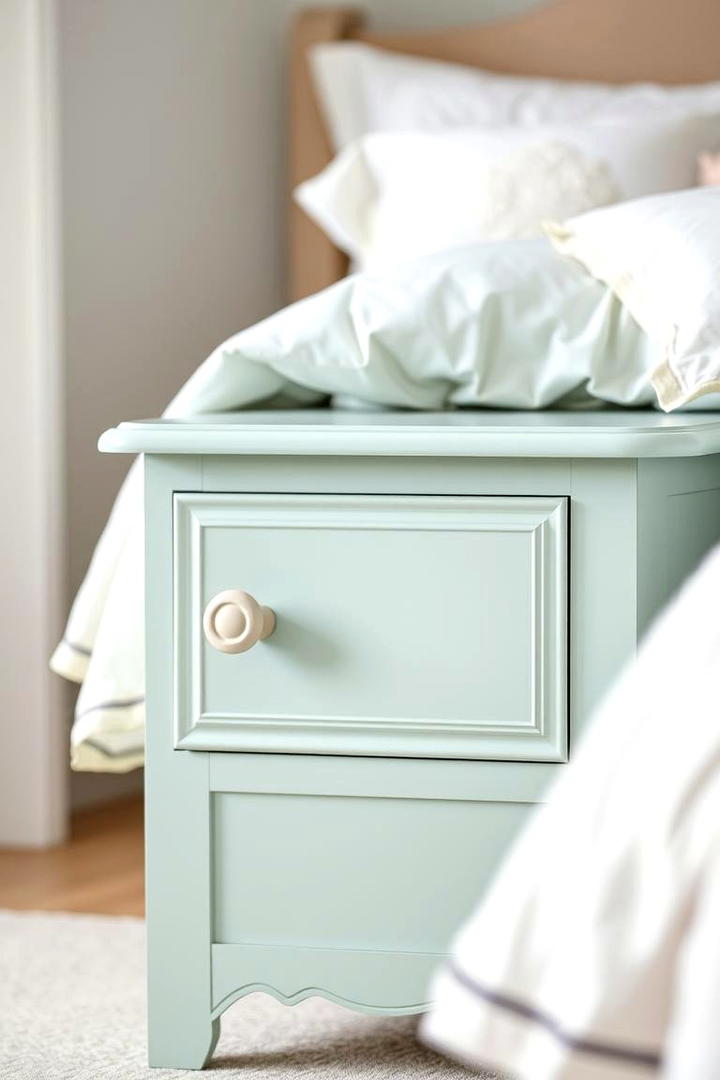 Soft Pastel Palette - 30 Nightstand Ideas