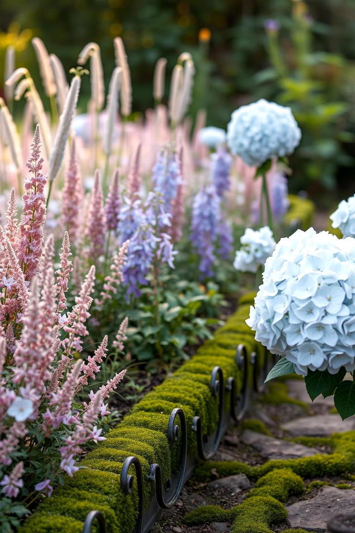 Soft Pastel Palette - 30 Perennial Flower Bed Ideas