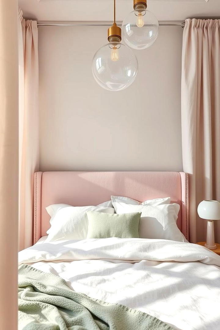 Soft Pastel Serenity - 21 Scandinavian Bedroom Ideas