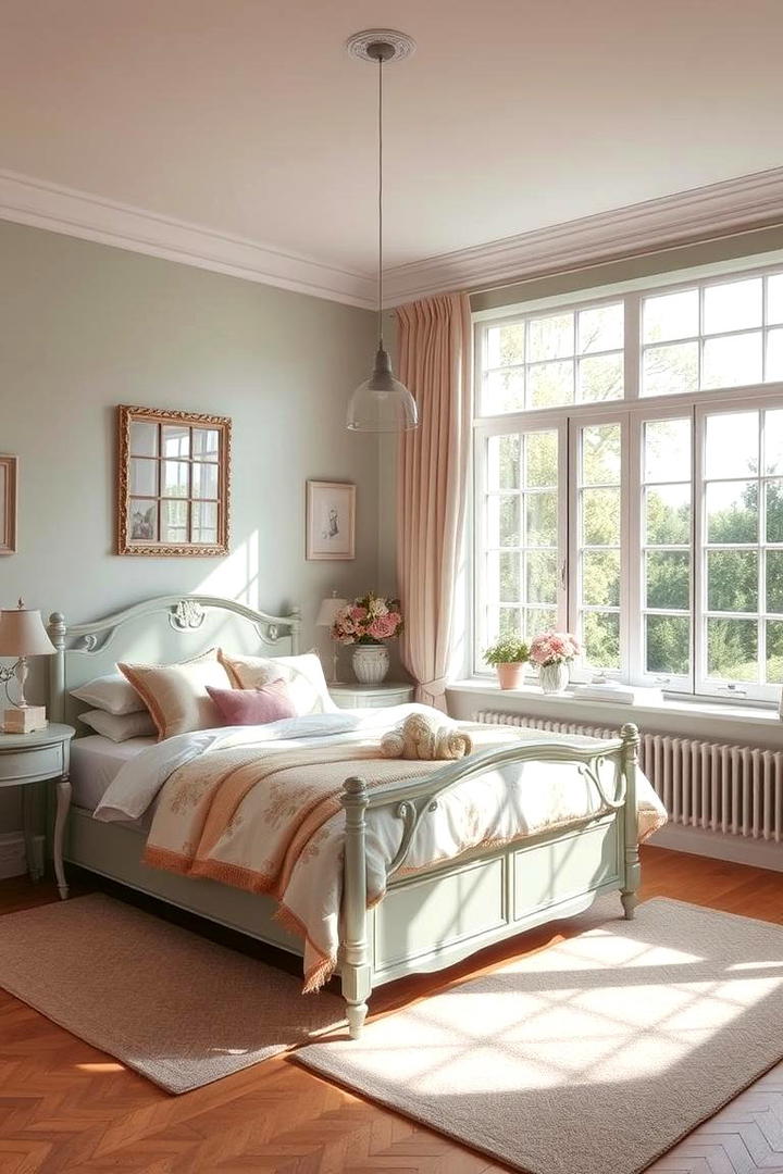 Soft Pastel Walls Revival - 30 Shabby Chic Bedroom Ideas