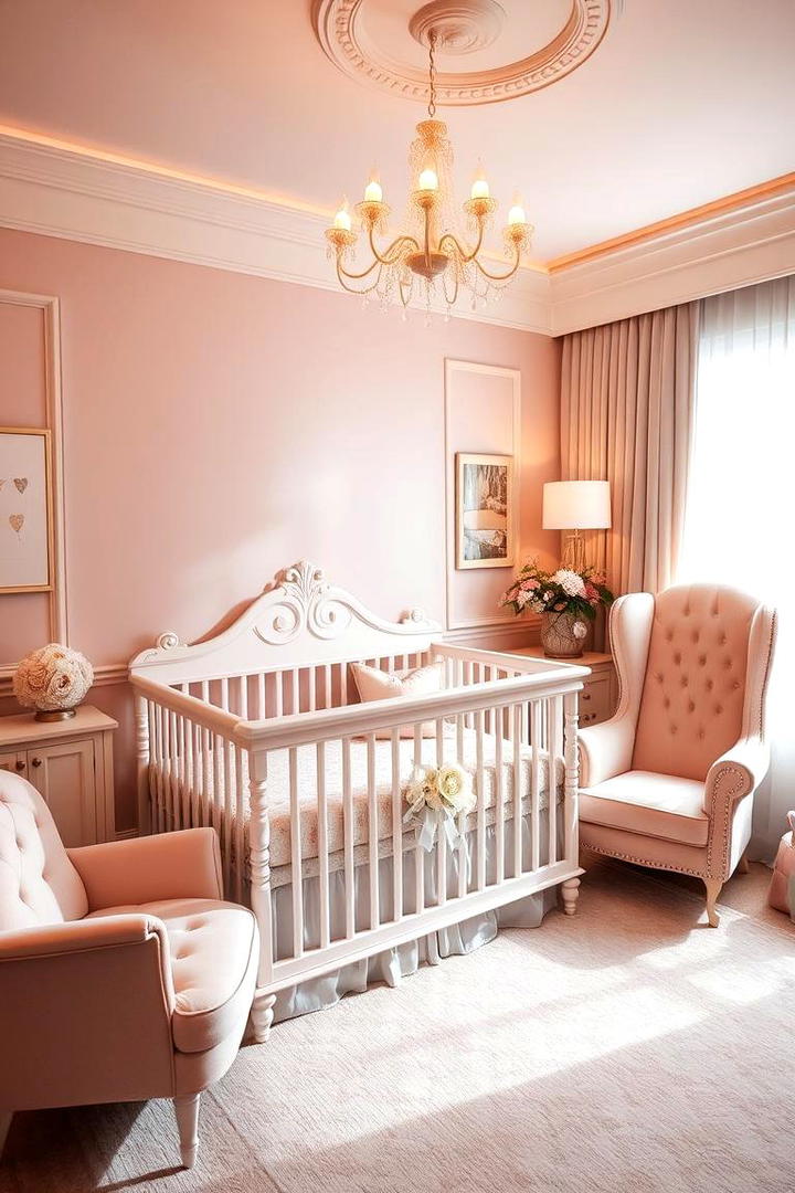 Soft Rose Allure - 30 Nursery Color Ideas