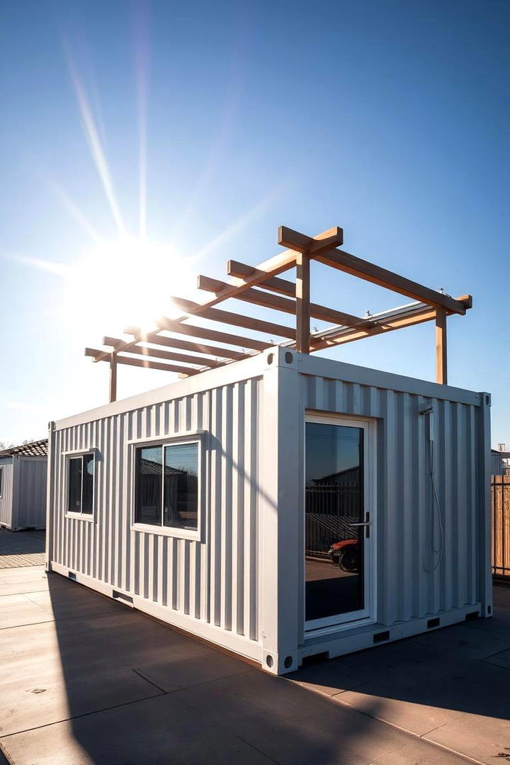 Solar Powered Container Residence - 30 Container Home Ideas