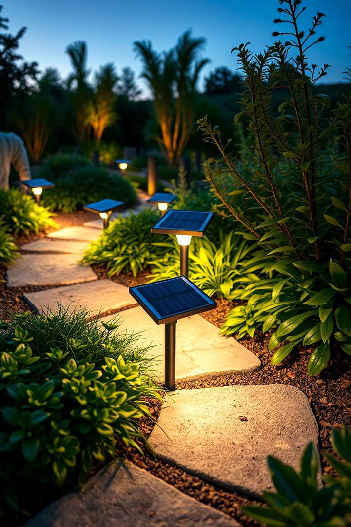 Solar Powered Elegance - 21 Garden Lighting Ideas