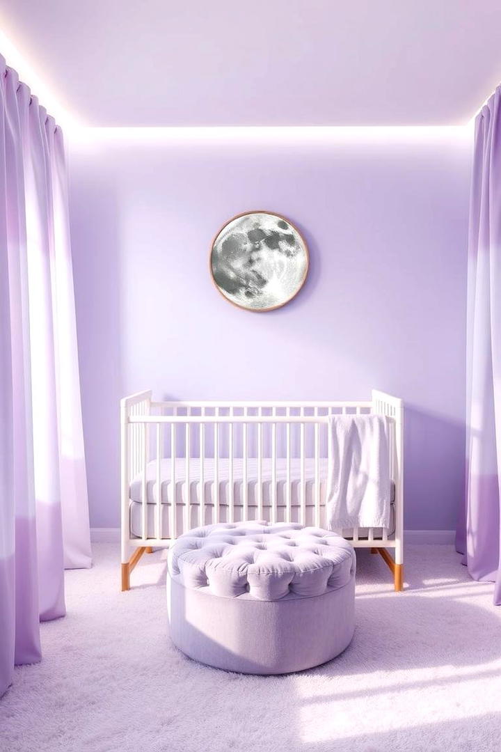 Soothing Lilac Tones - 30 Nursery Color Ideas