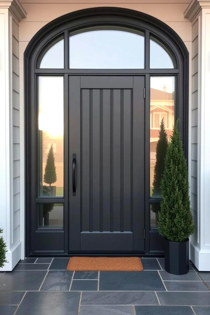 Sophisticated Gray Tone - 21 Front Door Color Ideas