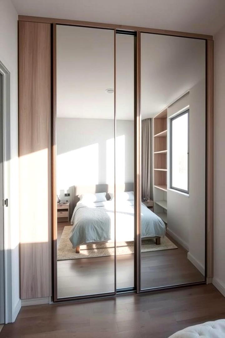 Space Efficient Wardrobes - 21 Small Bedroom Ideas