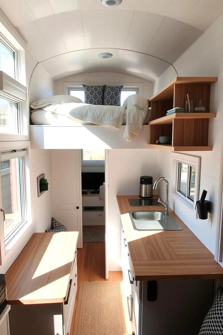 Space Optimized Tiny House - 21 Tiny House Design Ideas