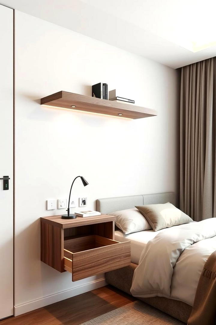 Space Saving Marvel - 30 Nightstand Ideas