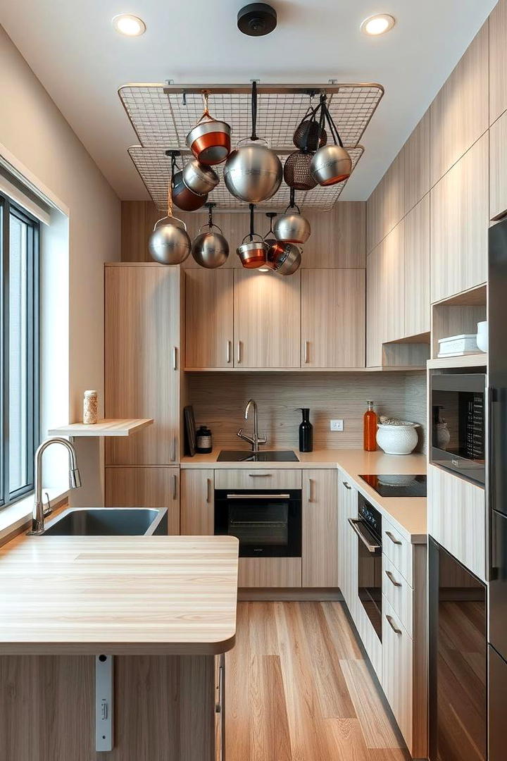 Space Saving Multi Functionality - 21 Kitchen Design Ideas