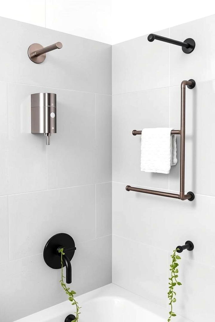 Space saving Corner Fixtures - 21 Small Shower Ideas