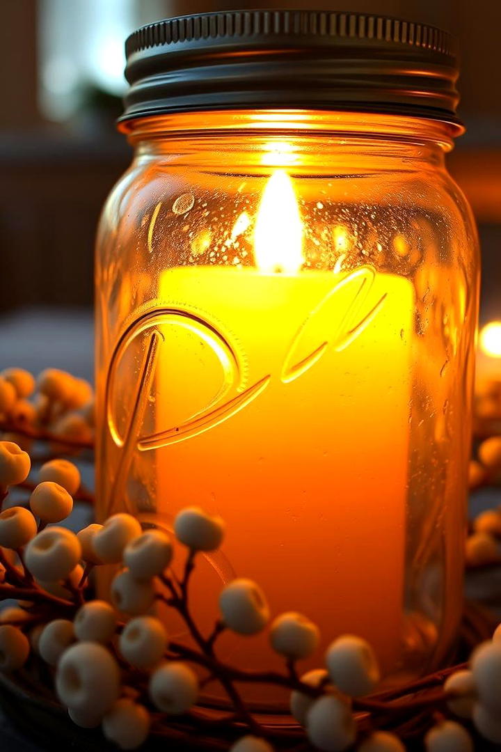 Sparkling Candle Magic - 30 Mason Jar Centerpiece Ideas