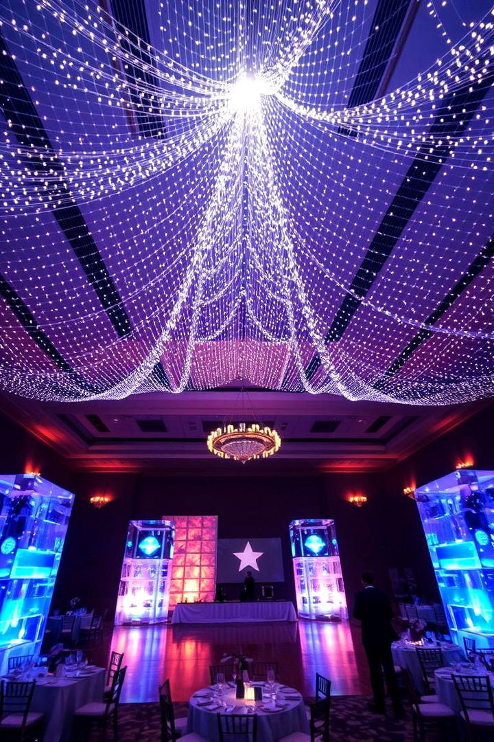 Sparkling Lighting Effects - 21 Winter Wedding Ideas