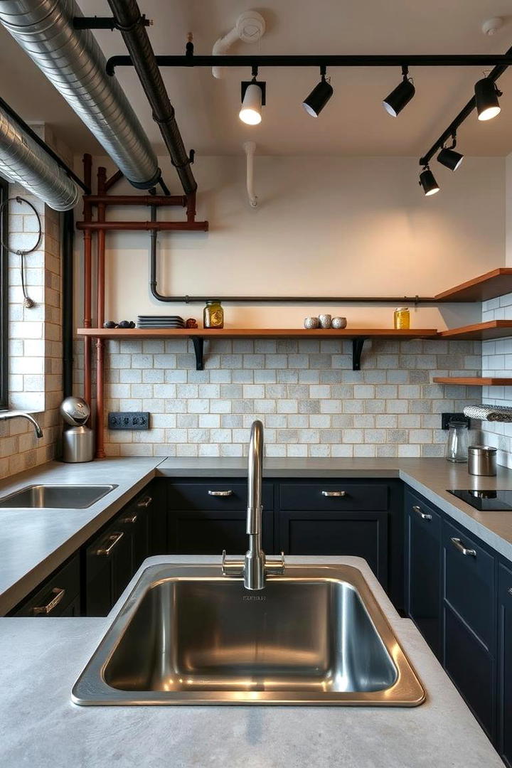 Stainless Steel Durability and Style - 30 Kitchen Sink Ideas