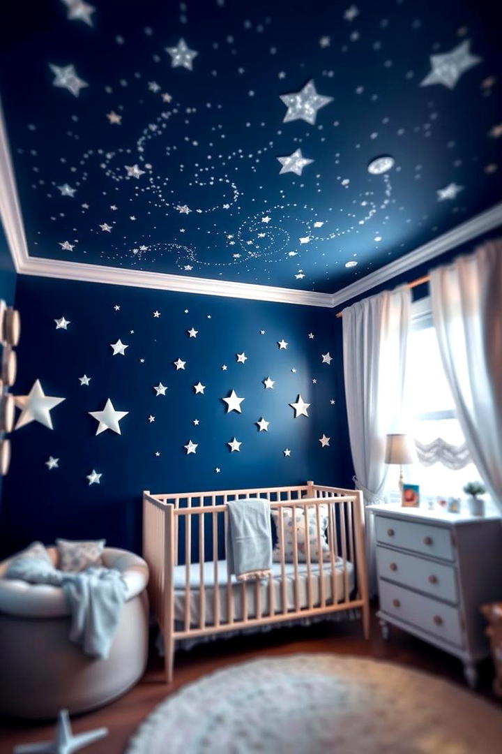 Starry Night Room - 21 Baby Room Ideas